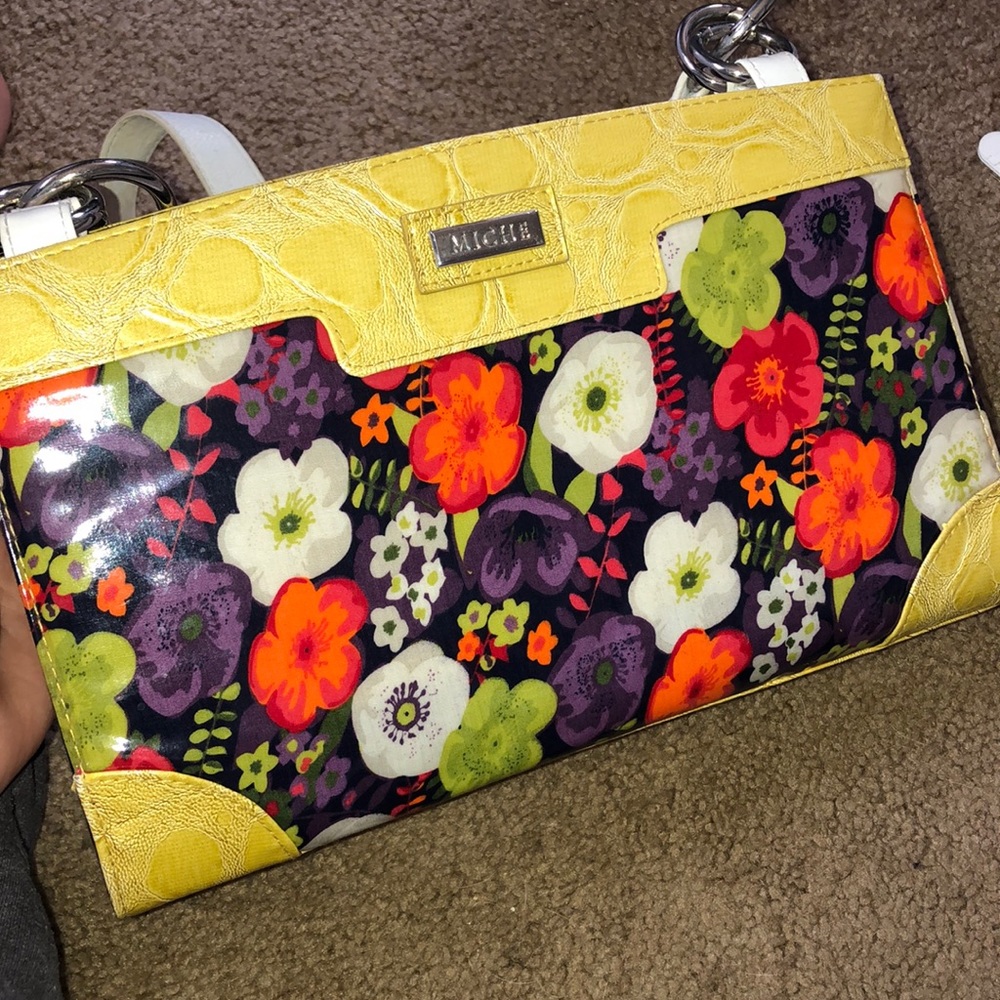 Miche floral purse shell.